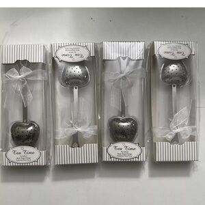 4-Piece Heart Shape Tea Infusers